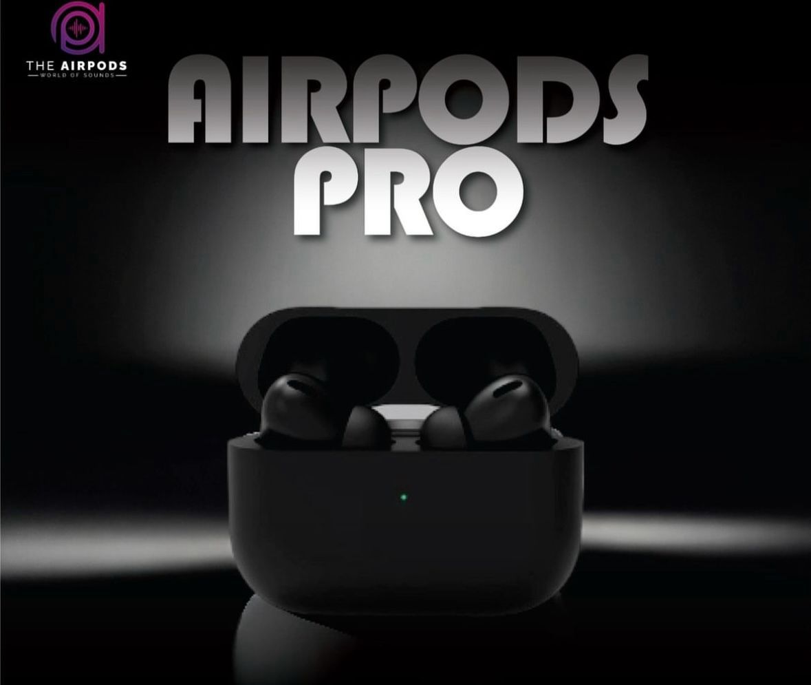 Airpords Pro 2 Black with Buzzer Edition High Quality Box Packing .(Type C to Type C)
