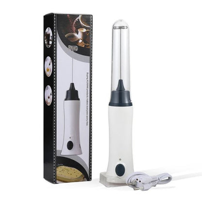 Heavy Duty 2 in 1 Rechargeable + Direct Power Milk Frother Coffee Beater