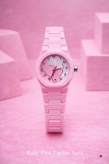 AURA Quartz movement  Lite weight  Butterfly lock Great quailty & finishing  Different Colours Avb