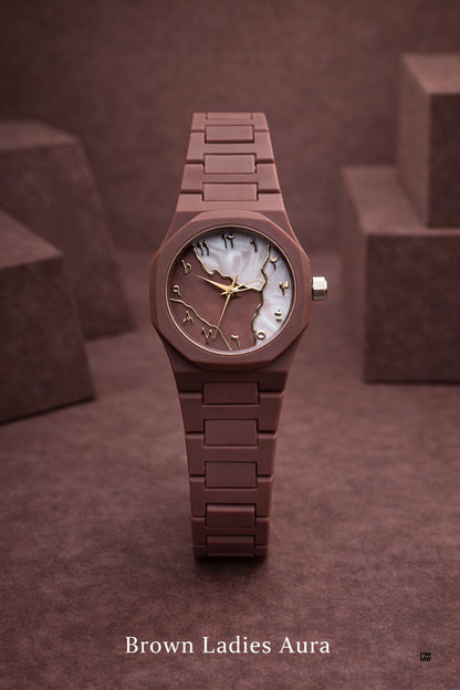 AURA Quartz movement  Lite weight  Butterfly lock Great quailty & finishing  Different Colours Avb