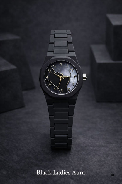 AURA Quartz movement  Lite weight  Butterfly lock Great quailty & finishing  Different Colours Avb