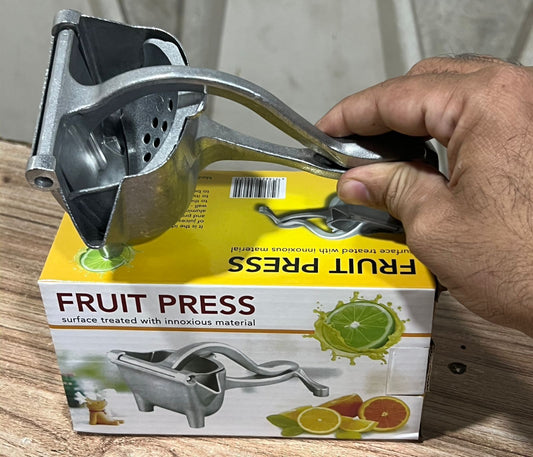 Stainless steel fruit press, manual fruit juicer.stainless steel juice press, fruit juice maker machine, apple press juicer, pomegranate juice press, lemon orange manual press, heavy duty fruit press,
