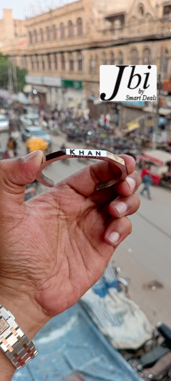 Customize Hexagon curve bangle