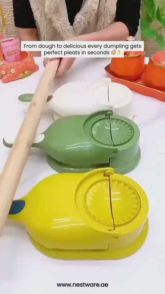 🥟 Large Size 2in1 Creative Manual Dumpling and Samosa Maker