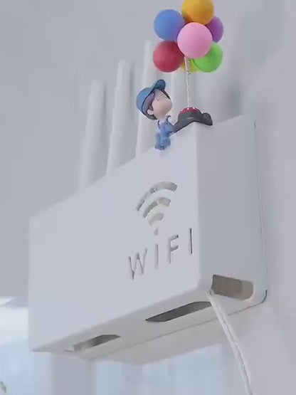 Wifi Router Wall Mounted Plastic Stand